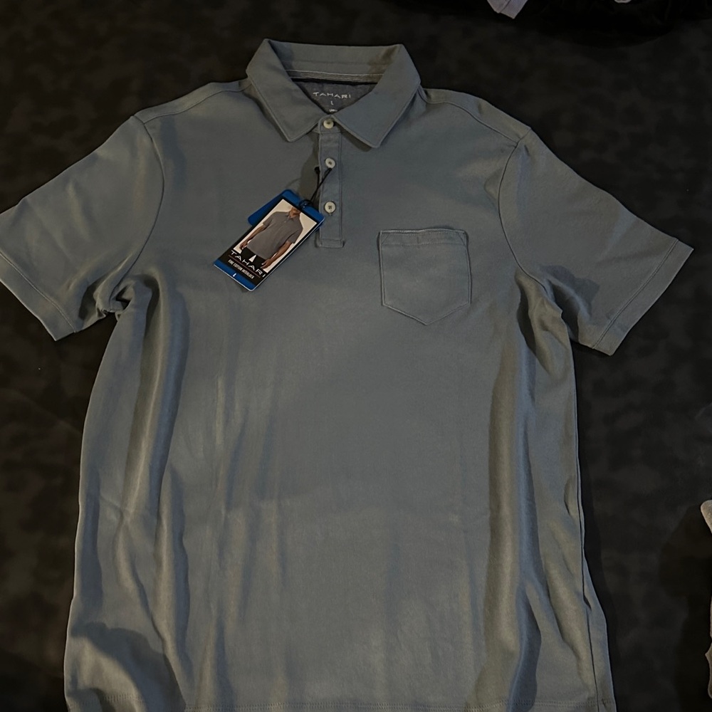 Tahari Men's Slate Polo Shirt